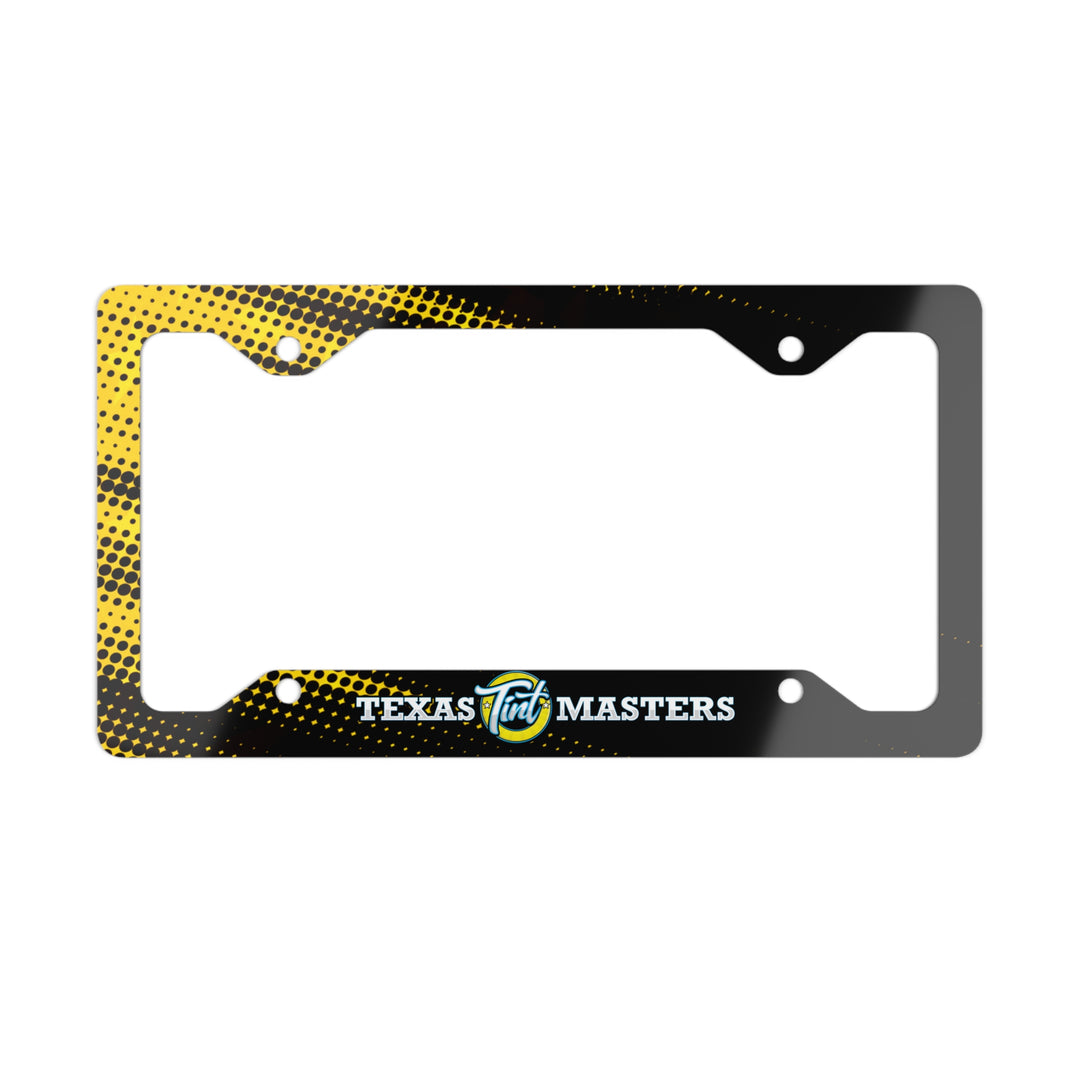 Texas Tint Masters Metal License Plate Frame